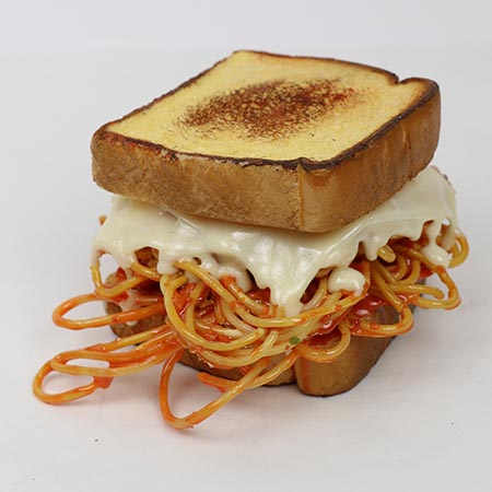 Spaghetti Grilled Cheese Sandwich Replica